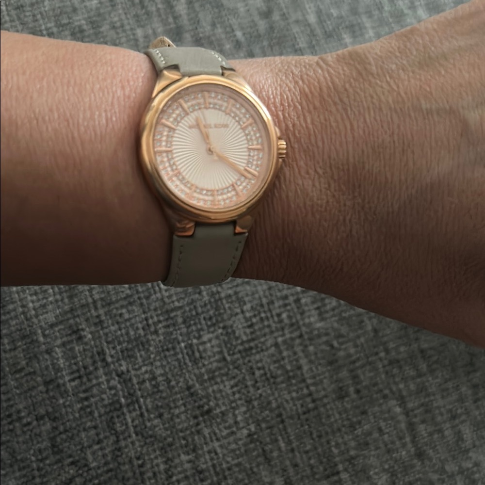 Michael Kors Rose Gold and Gray Smartwatch